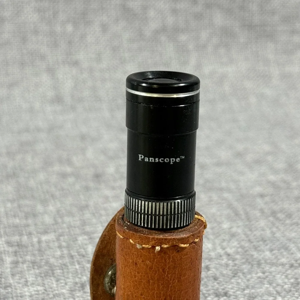 VTG Panscope Monocular Telescope Monocular Pocket Spyglass Black Leather Case
